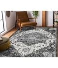 Alexandria Yana Ivory Medallion Area Rug