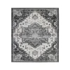 Amer Alexandria Yana Ivory Medallion Rug 2' x 3'