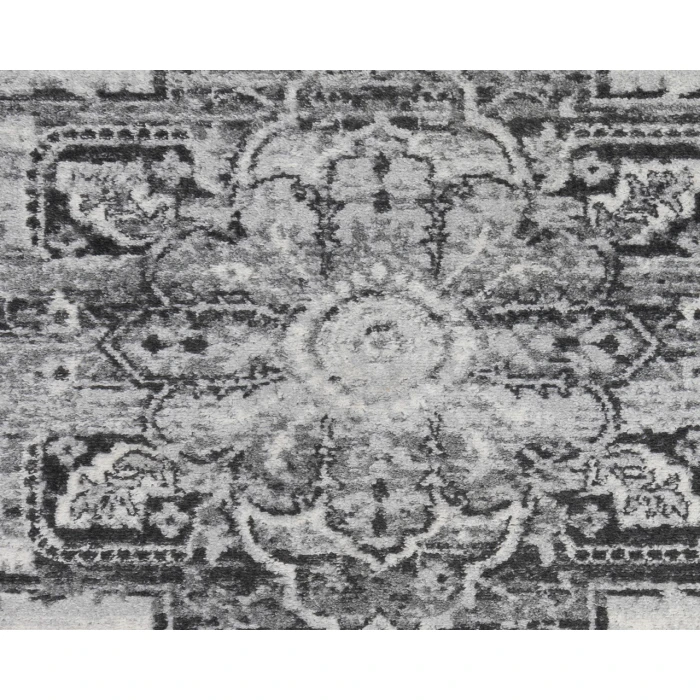 Alexandria Yana Ivory Medallion Area Rug