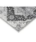 Alexandria Yana Dark Gray Medallion Area Rug