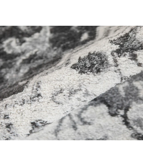 Alexandria Yana Dark Gray Medallion Area Rug