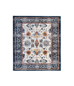 Amer Alexandria Xyryl Blue Floral Rug 7'9" x 9'9"