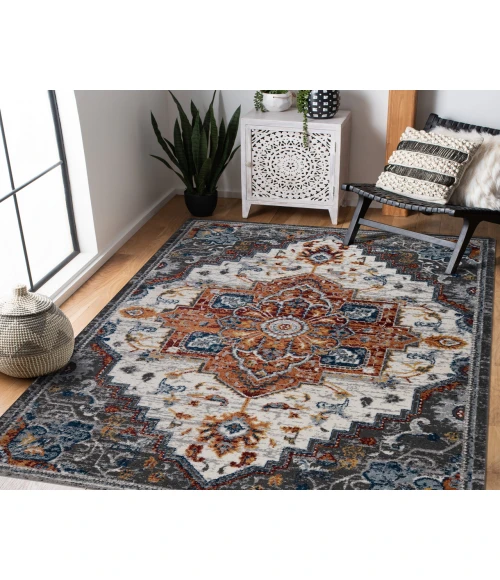 Alexandria Yana Multi Medallion Area Rug