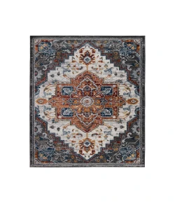 Amer Alexandria Yana Multi Medallion Rug 7'9" x 9'9"