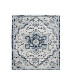 Amer Alexandria Yana Deep Blue Medallion Rug 8'9" x 11'9"
