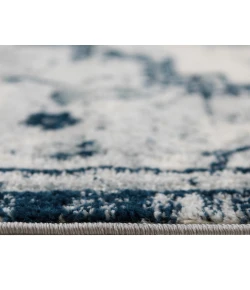 Amer Alexandria Yana Deep Blue Medallion Runner Rug 2'6" x 10'3"