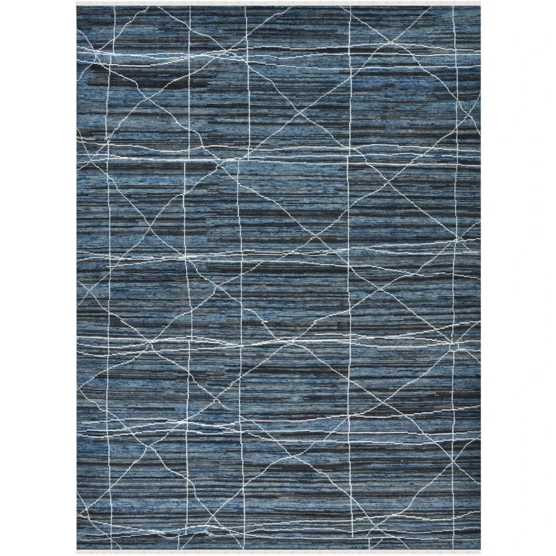 Amer Anna Navy Blue ANN-4 10ft. x 14ft. Rect. Rug