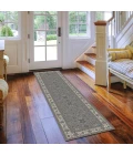 Amer Antiquity Gray ANQ-11 2ft.6in. x 10ft. Rect. Rug