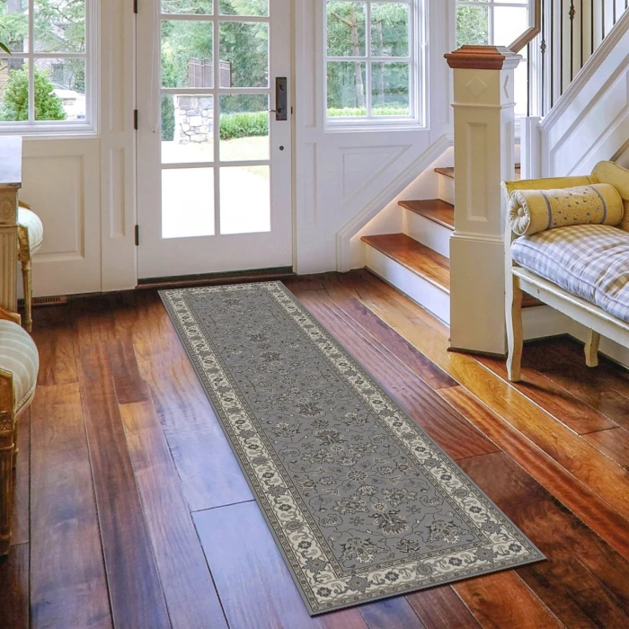 Amer Antiquity Gray ANQ-11 2ft.6in. x 10ft. Rect. Rug