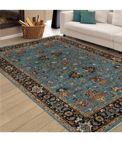 Amer Antiquity Turquoise ANQ-12 8ft. x 10ft. Rect. Rug