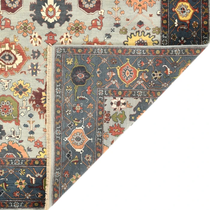 Amer Antiquity Sky Blue/Denim ANQ-15 12ft. x 15ft. Rect. Rug