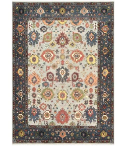Amer Antiquity Sky Blue/Denim ANQ-15 9ft. x 12ft. Rect. Rug