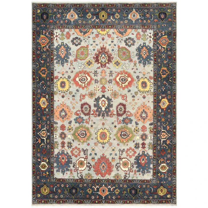 Amer Antiquity Sky Blue/Denim ANQ-15 12ft. x 15ft. Rect. Rug