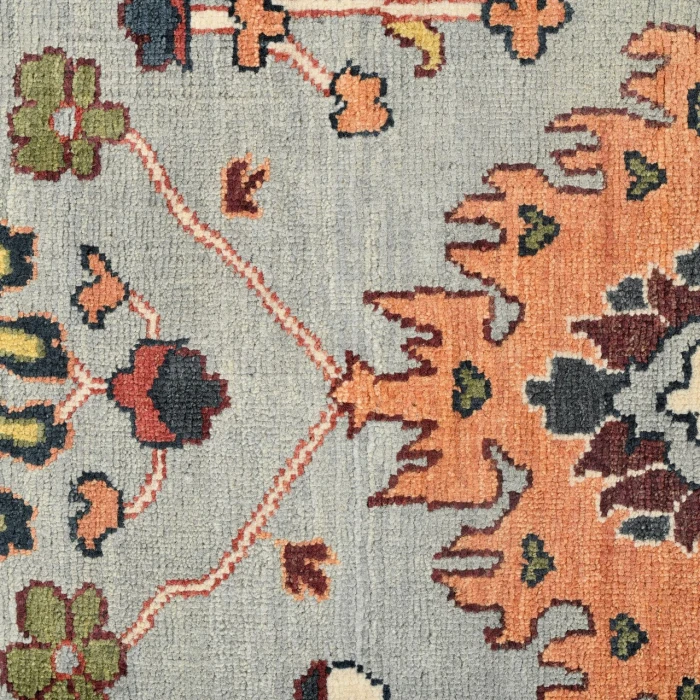 Amer Antiquity Sky Blue/Denim ANQ-15 12ft. x 15ft. Rect. Rug