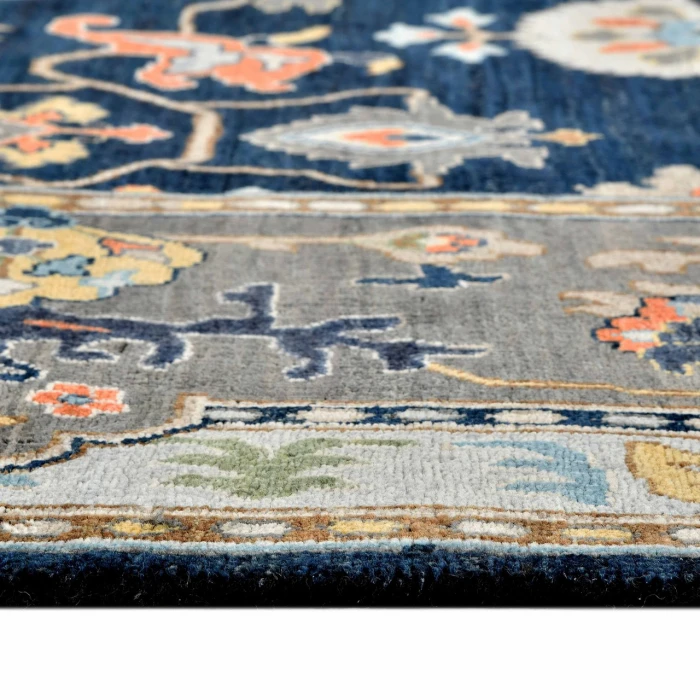 Amer Antiquity Navy Blue ANQ-16 12ft. x 15ft. Rect. Rug