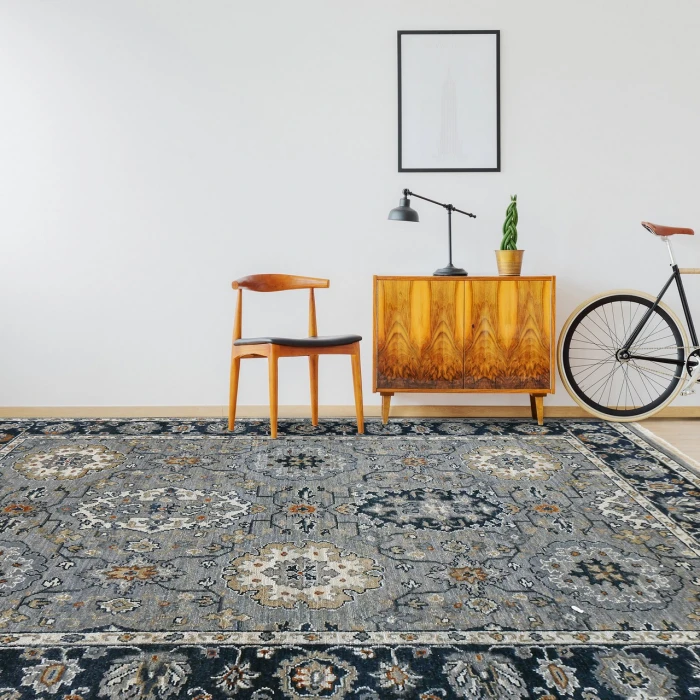 Amer Antiquity Fog ANQ-52 12ft. x 15ft. Rect. Rug