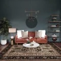Amer Antiquity Camel/Blue ANQ-8 12ft. x 15ft. Rect. Rug