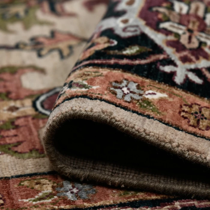 Amer Antiquity Camel/Blue ANQ-8 8ft. x 10ft. Rect. Rug