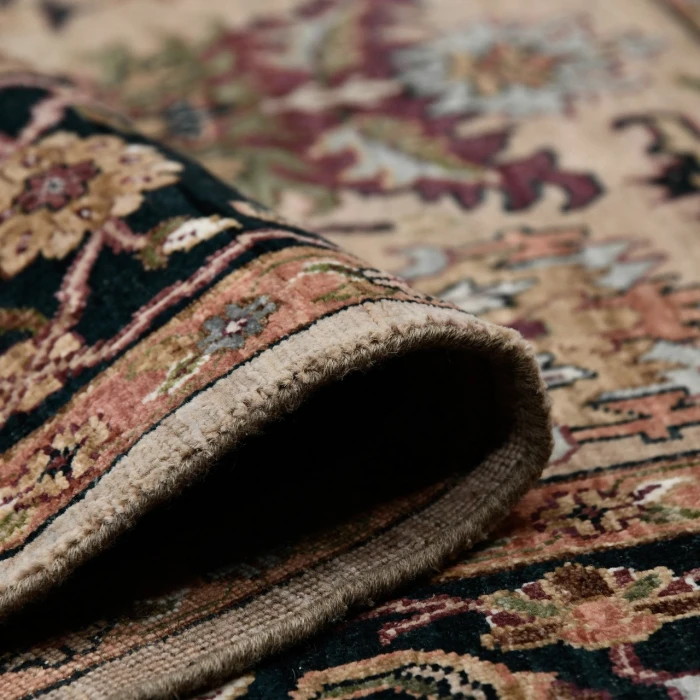 Amer Antiquity Camel/Blue ANQ-8 8ft. x 10ft. Rect. Rug