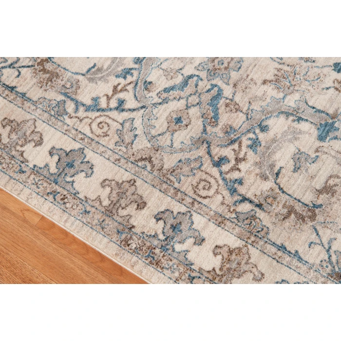 Amer Arcadia Marlow Ivory Oriental Polyester Area Rug 9'1"x12'9"