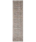 Amer Arcadia Nuulyn Gray Oriental Polyester Runner Rug 2'7"x10'