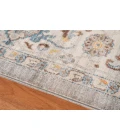 Amer Arcadia Nuulyn Gray Oriental Polyester Area Rug 9'1"x12'9"