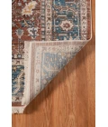 Amer Arcadia Northam Red Oriental Polyester Red Runner Rug 2'7"x10'