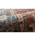 Amer Arcadia Northam Red Oriental Polyester Red Runner Rug 2'7"x10'