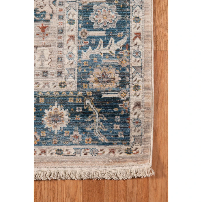 Amer Arcadia Northam Beige Oriental Polyester Area Rug 5'x7'8"