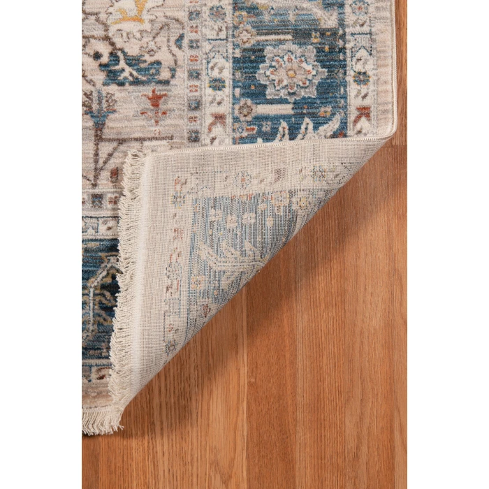 Amer Arcadia Northam Beige Oriental Polyester Area Rug 5'x7'8"