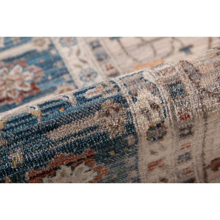 Amer Arcadia Northam Beige Oriental Polyester Area Rug 5'x7'8"