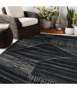 Amer Arlington Charcoal ARL-1 10ft. x 14ft. Rect. Rug