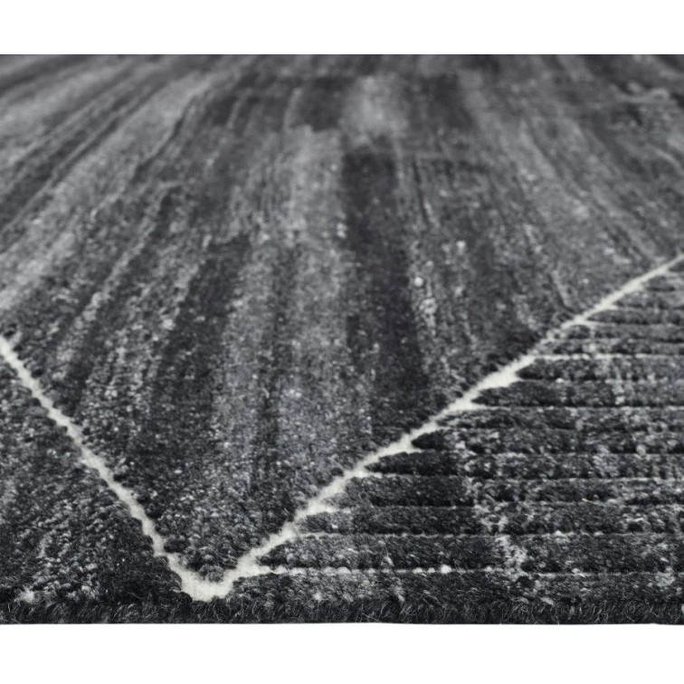 Amer Arlington Charcoal ARL-1 2ft. x 3ft. Rect. Rug