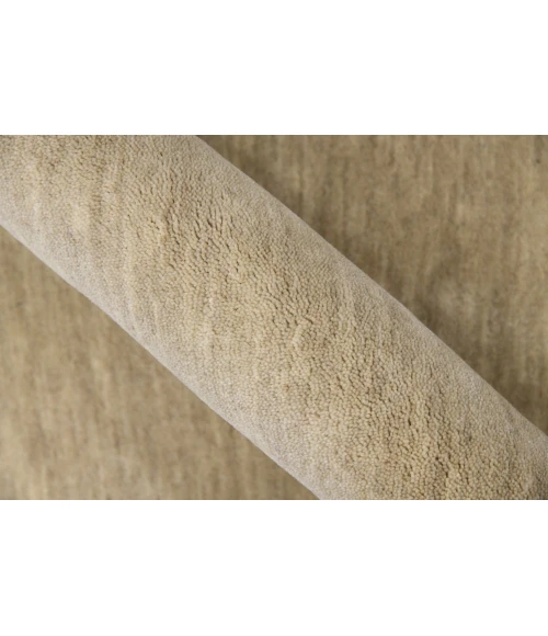 Amer Arizona Rye Solid Ivory Handwoven Wool Area Rug 2'x3'