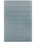 Amer Arizona Rye Solid Light Blue Handwoven Wool Area Rug 5'x8'