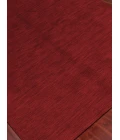 Amer Arizona Rye Solid Red Handwoven Wool Area Rug 5'x8'
