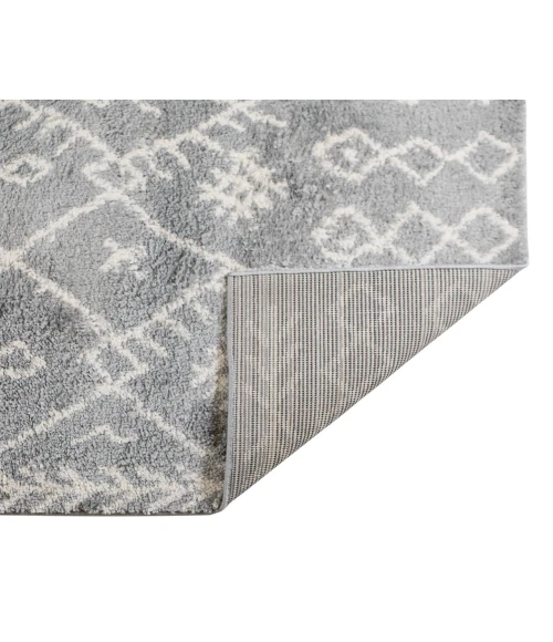 Aspen Belen Gray/Ivory Geometric Area Rug
