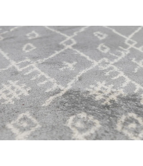 Aspen Belen Gray/Ivory Geometric Area Rug