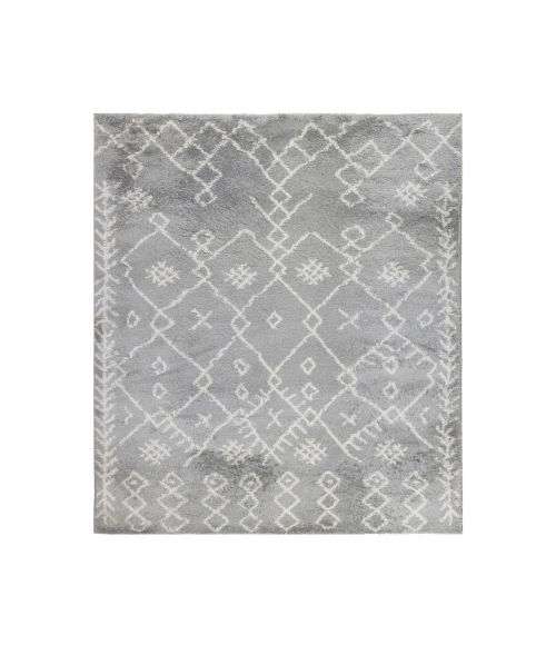 Aspen Belen Gray/Ivory Geometric Area Rug