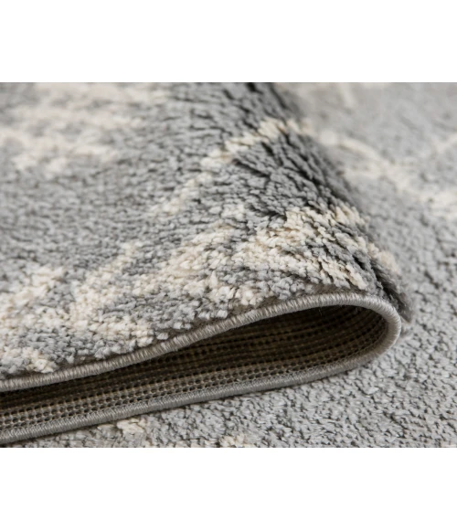 Aspen Belen Gray/Ivory Geometric Area Rug