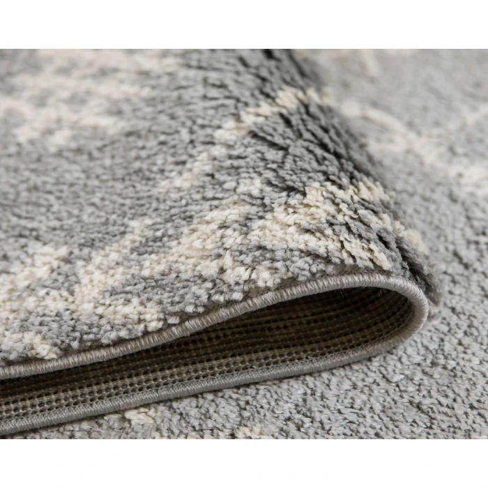 Aspen Belen Gray/Ivory Geometric Area Rug
