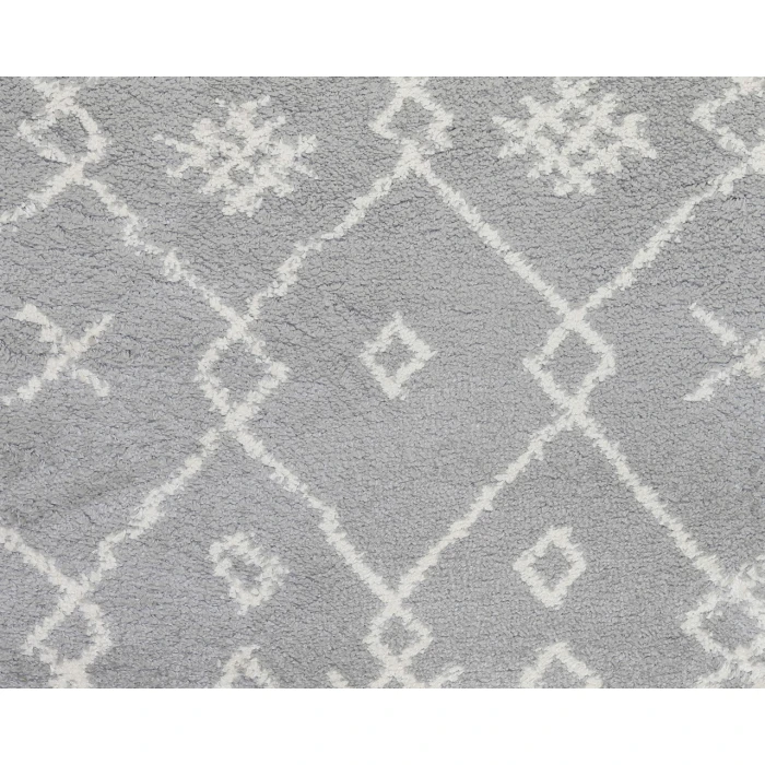 Aspen Belen Gray/Ivory Geometric Area Rug