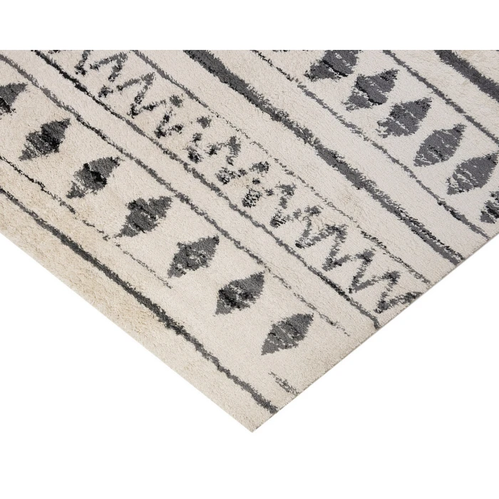 Aspen Clara Cream/Black Geometric Area Rug