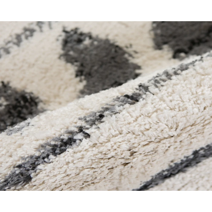 Aspen Clara Cream/Black Geometric Area Rug