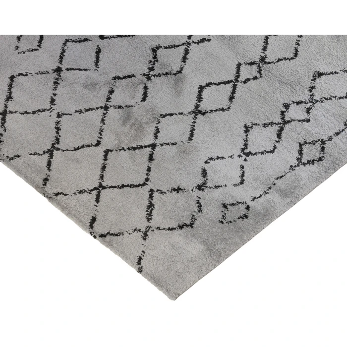 Aspen Denise Gray/Black Geometric Area Rug