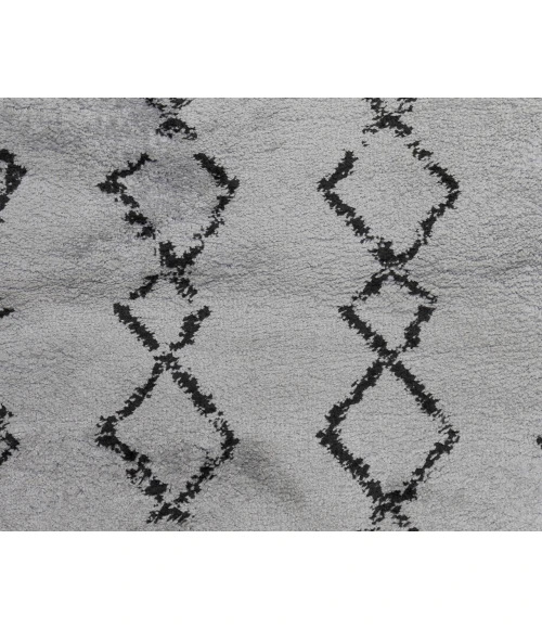Aspen Denise Gray/Black Geometric Area Rug