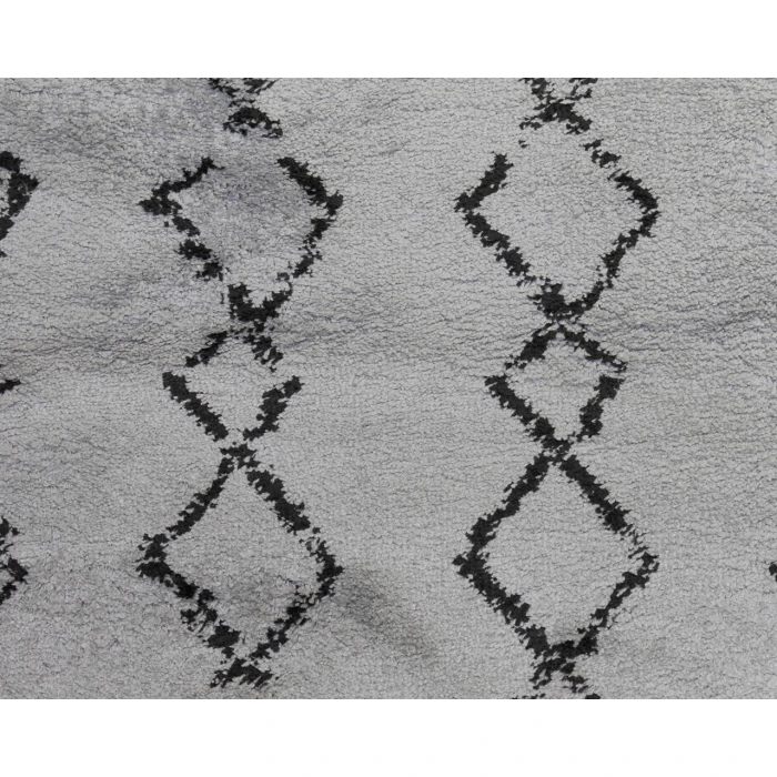 Aspen Denise Gray/Black Geometric Area Rug