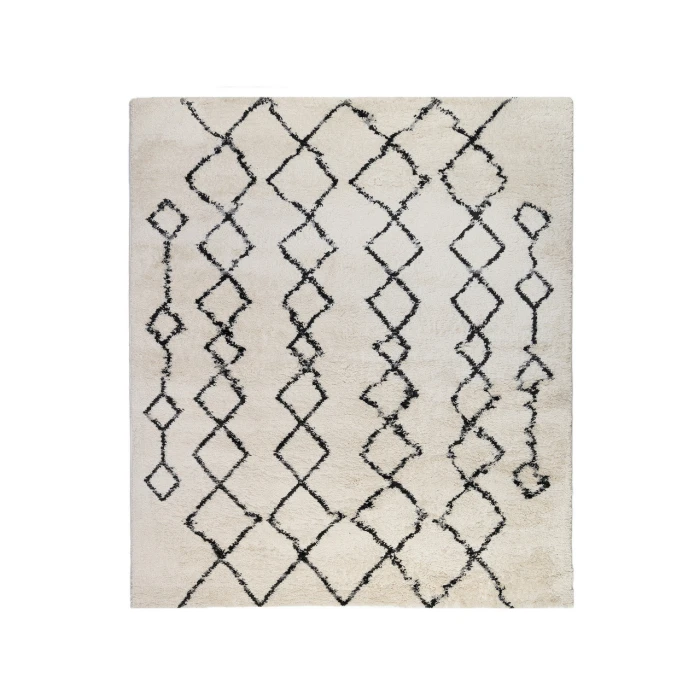 Aspen Clara Cream/Gray Geometric Area Rug