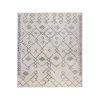 Amer Aspen Emara Ivory/Gray Geometric Rug 2' x 3'