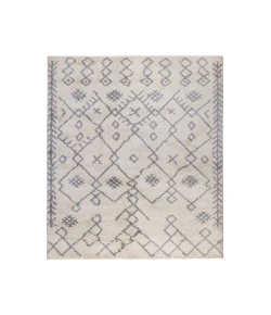 Amer Aspen Emara Ivory/Gray Geometric Rug 2' x 3'